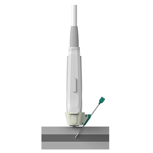 Portable Linear Ultrasound Scanner Side View